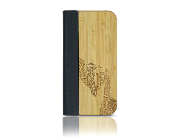 Giraffen Mama iPhone 13 Pro Max Klappcase