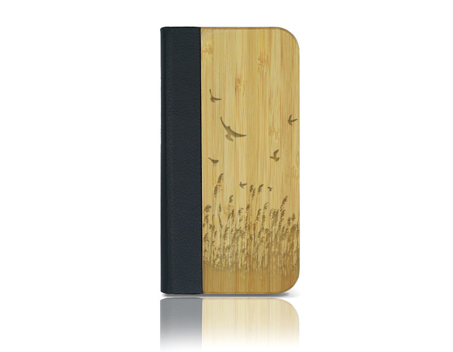 Étui à rabat pour iPhone 13 Pro Max Oiseaux