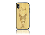 Coque arrière LAMA iPhone X / Xs