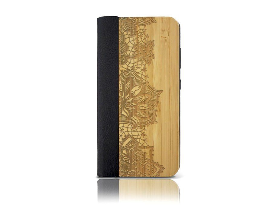 Étui à rabat FLEURS pour Samsung Galaxy S23 Plus