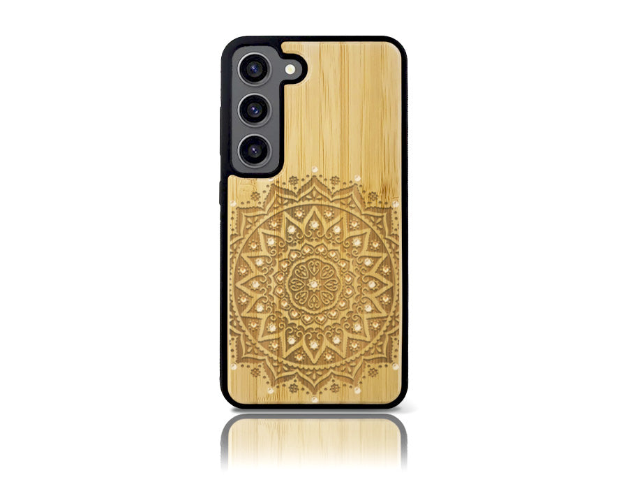 Coque arrière MANDALA SWAROVSKI Samsung Galaxy S23