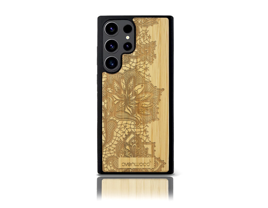 Coque arrière FLEURS Samsung Galaxy S23 Ultra