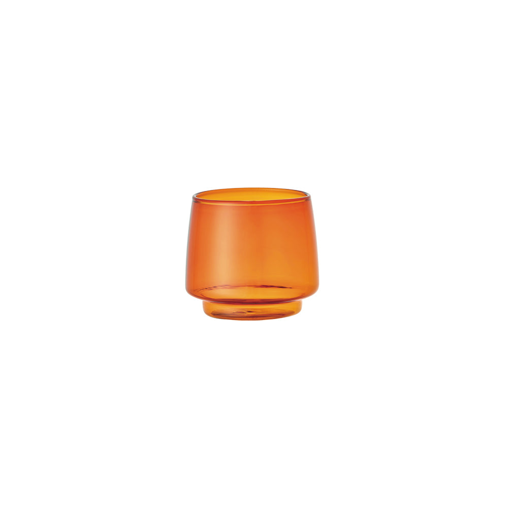 Verre à boire KINTO SEPIA 270ml ambre (lot de 4)