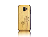 Coque arrière Samsung Galaxy A6 "Pissenlit Swarovski"