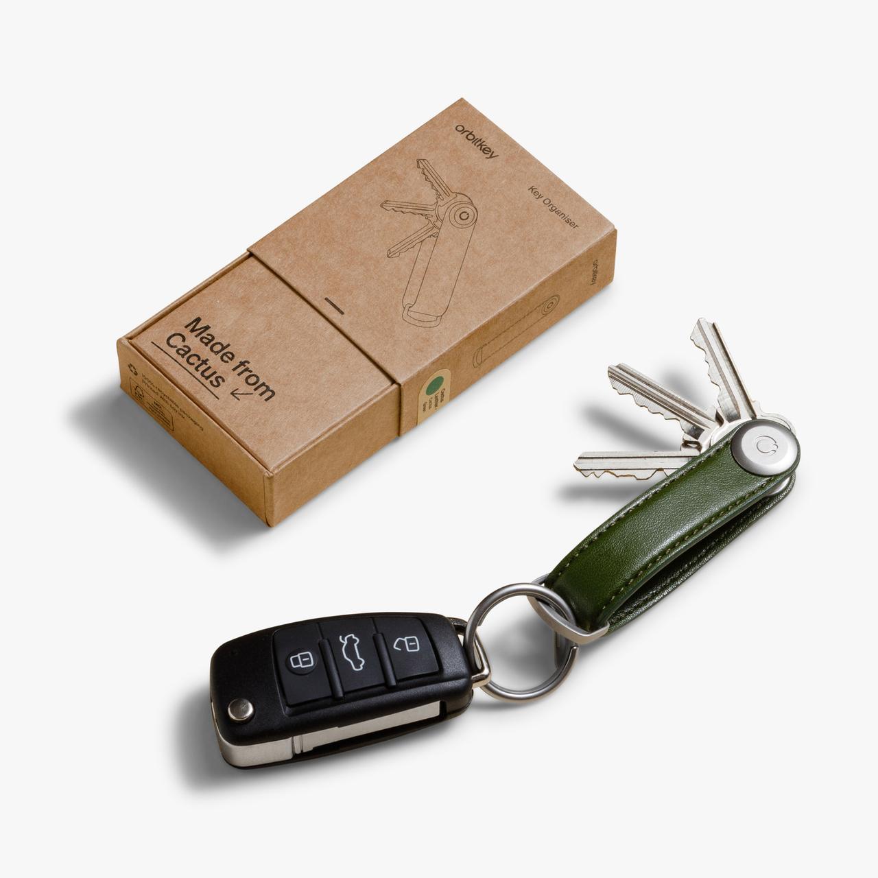 Orbitkey Cactus Cuir "Cactus Vert"