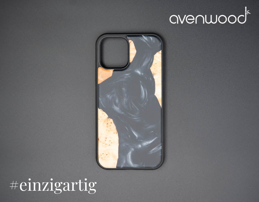 iPhone 12 / 12 Pro PORTO COLLECTION 441 Schwarz