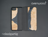 iPhone 7 / 8 PORTO COLLECTION Flipcase 3924 Schwarz
