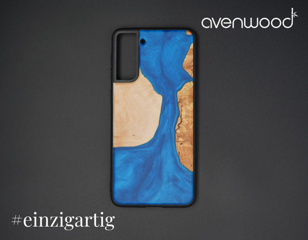 Samsung Galaxy S21 Plus PORTO COLLECTION 5322 Blau