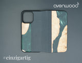 iPhone 13 Pro PORTO COLLECTION FLIPCASE 6034 Grün