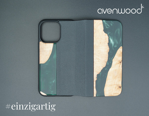 iPhone 13 Pro PORTO COLLECTION FLIPCASE 6034 Vert