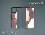 iPhone 13 Mini PORTO COLLECTION FLIPCASE 6130 Rot