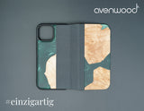 iPhone 13 Mini PORTO COLLECTION FLIPCASE 6152 Schwarz