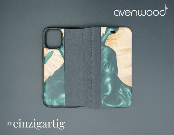 iPhone 12 Mini PORTO COLLECTION FLIPCASE 6544 Vert