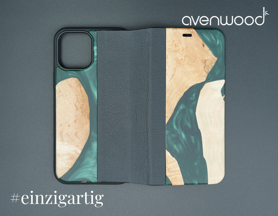 iPhone 12 Pro Max PORTO COLLECTION FLIPCASE 6641 Grün