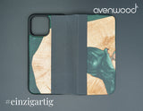 iPhone 13 Pro Max PORTO COLLECTION FLIPCASE 6740 Grün