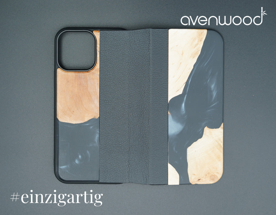 iPhone 13 Pro Max PORTO COLLECTION FLIPCASE 6753 Schwarz