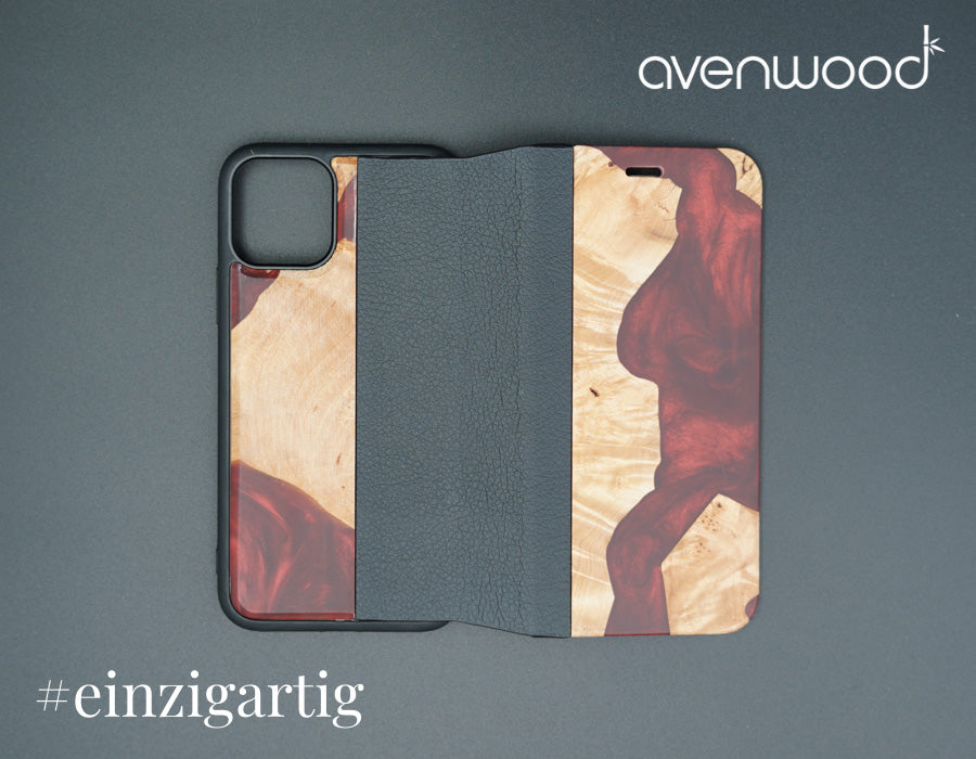 iPhone 11 Pro PORTO COLLECTION FLIPCASE 6830 Rot