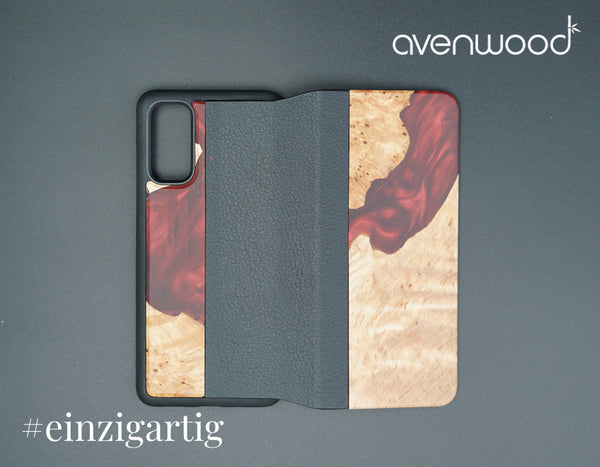 Samsung Galaxy S20 PORTO COLLECTION FLIPCASE 7030 Rouge