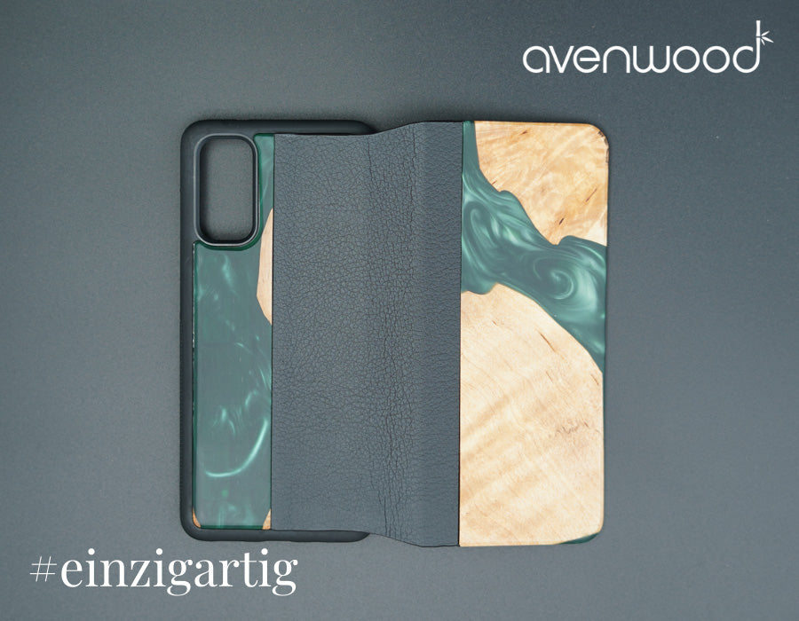 Samsung Galaxy S20 PORTO COLLECTION FLIPCASE 7043 Grün