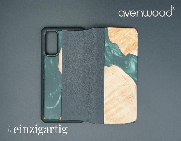Samsung Galaxy S20 PORTO COLLECTION FLIPCASE 7043 Vert