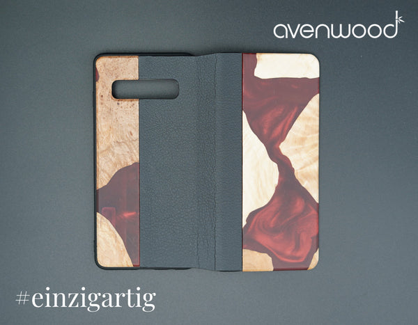 Samsung Galaxy S10 PORTO COLLECTION FLIPCASE 7135 Rot