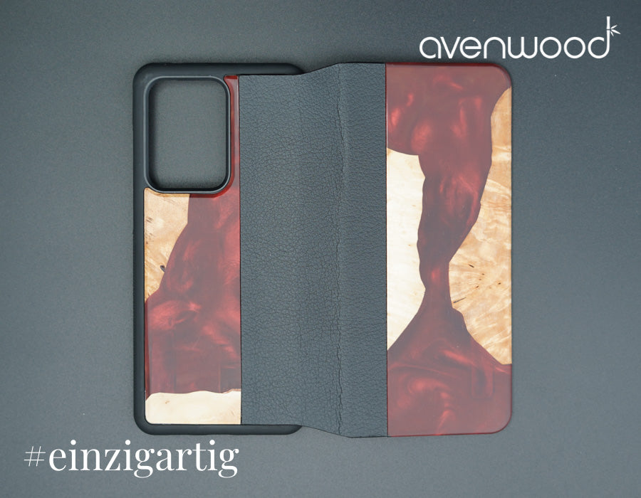 Samsung Galaxy S20 Ultra PORTO COLLECTION FLIPCASE 7232 Rot
