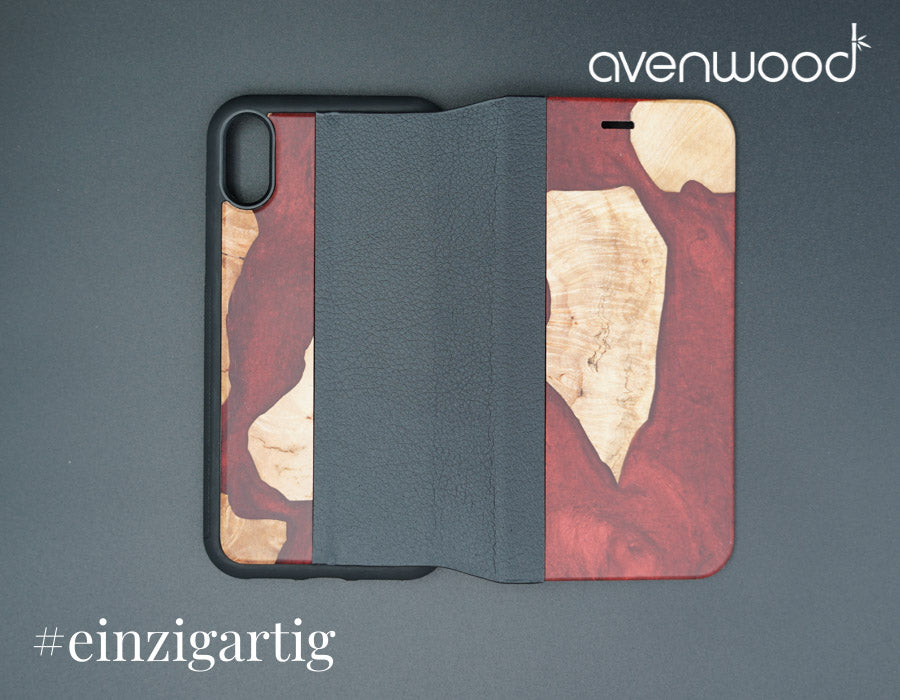 iPhone XR PORTO COLLECTION FLIPCASE 9031 Rot