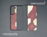Samsung Galaxy S22 PORTO COLLECTION FLIPCASE 9232 Rot