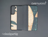 Samsung Galaxy S22 PORTO COLLECTION FLIPCASE 9247 Grün