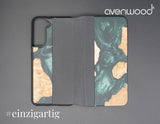 Samsung Galaxy S22 Plus PORTO COLLECTION FLIPCASE 9440 Grün