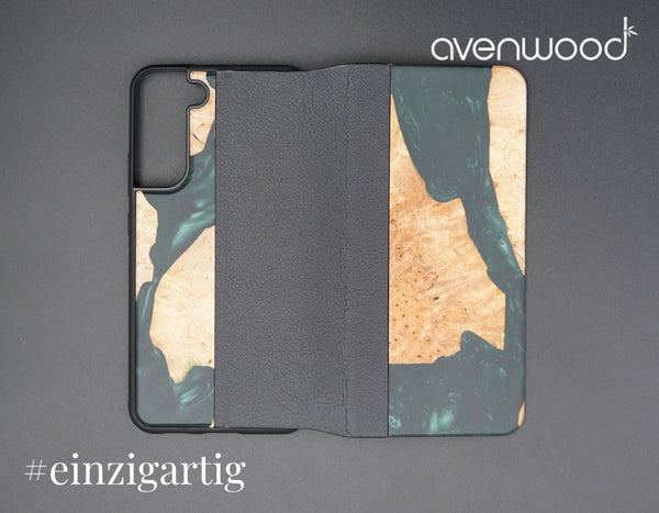 Samsung Galaxy S22 Plus PORTO COLLECTION FLIPCASE 9441 Vert