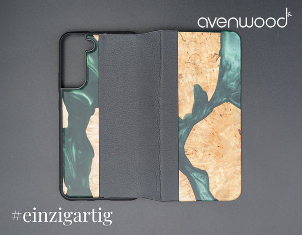 Samsung Galaxy S22 Plus PORTO COLLECTION FLIPCASE 9443 Vert