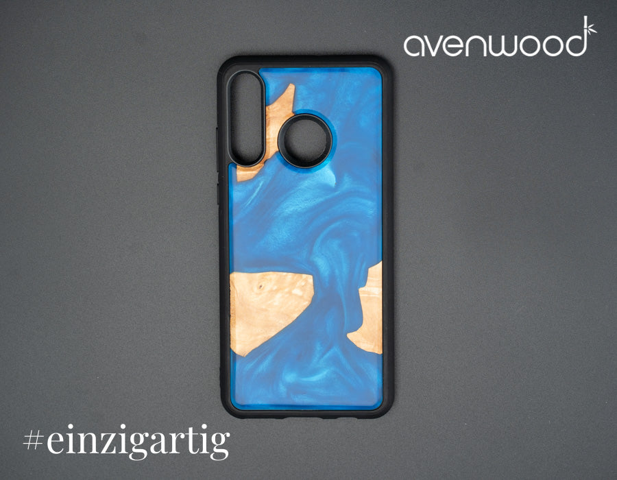 Huawei P30 Lite PORTO COLLECTION 10421 Blau