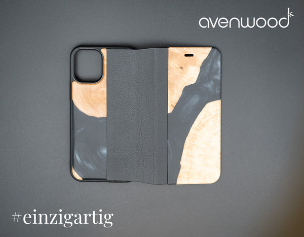 ÉTUI À RABAT DE LA COLLECTION PORTO pour iPhone 12 Mini 13050 Noir