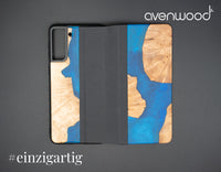 Thumbnail for Samsung Galaxy S21 Plus PORTO COLLECTION FLIPCASE 13720 Bleu