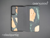 Samsung Galaxy S21 FE 5G PORTO COLLECTION FLIPCASE 13843 Grün