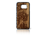 "Verschnörkelte Blumen" Samsung Galaxy S6 Backcase
