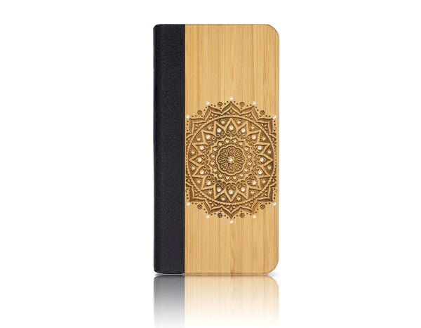 MANDALA SWAROVSKI Samsung Galaxy S21 FE 5G Flipcase
