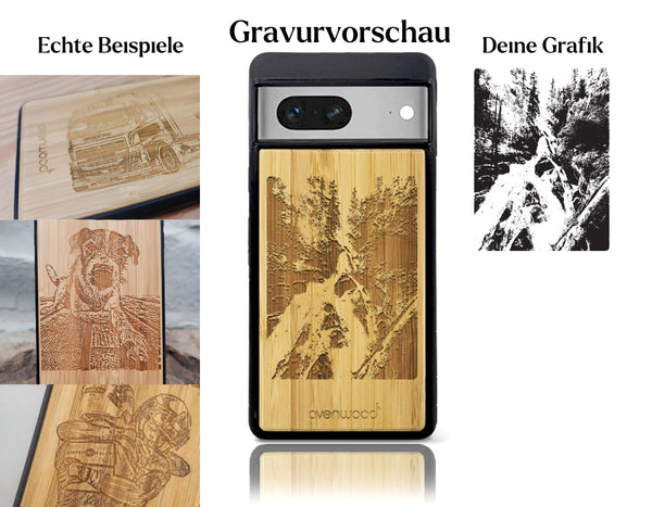 INDIVIDUELL Pixel 7Bambus-Kunststoff
