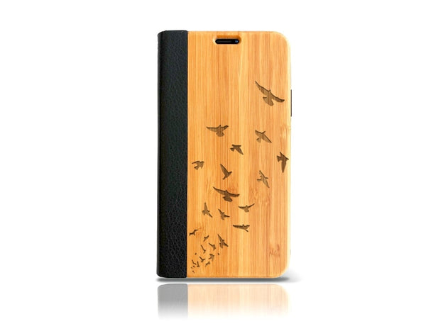 Étui à rabat OISEAUX pour iPhone 12 Pro