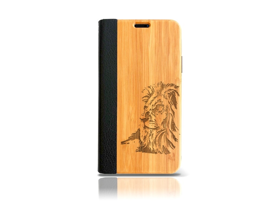 Étui à rabat LION pour iPhone Xs Max