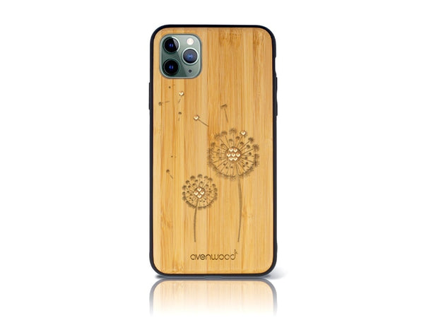 Coque arrière PIssenlit SWAROVSKI iPhone 11 Pro Max