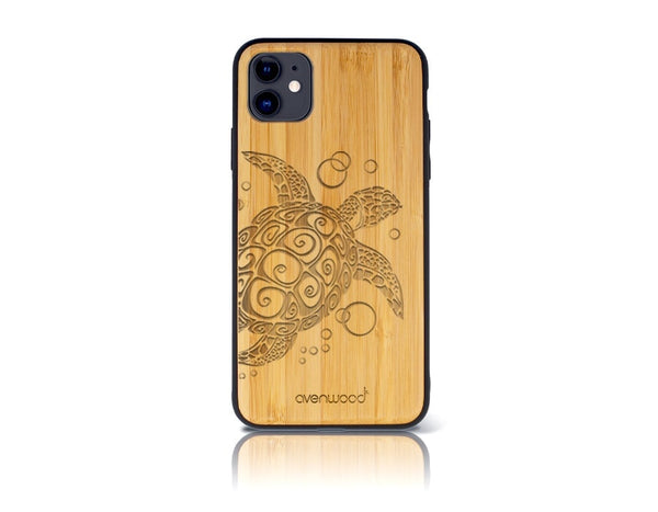 Coque arrière TORTUE pour iPhone 11