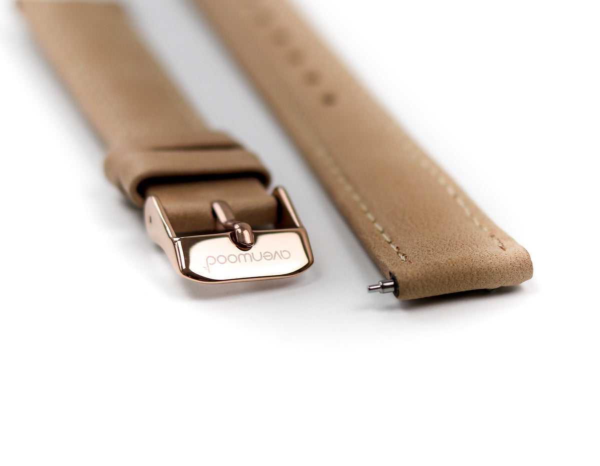 Lederarmband 'rosé'