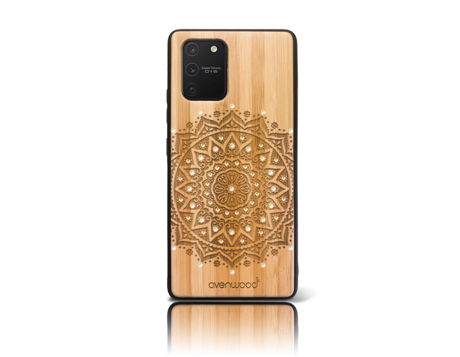 Coque arrière MANDALA SWAROWSKI pour Samsung Galaxy S10 Lite