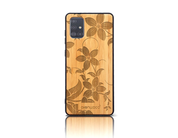 Coque arrière Samsung Galaxy A71 FLEUR D'ÉTÉ