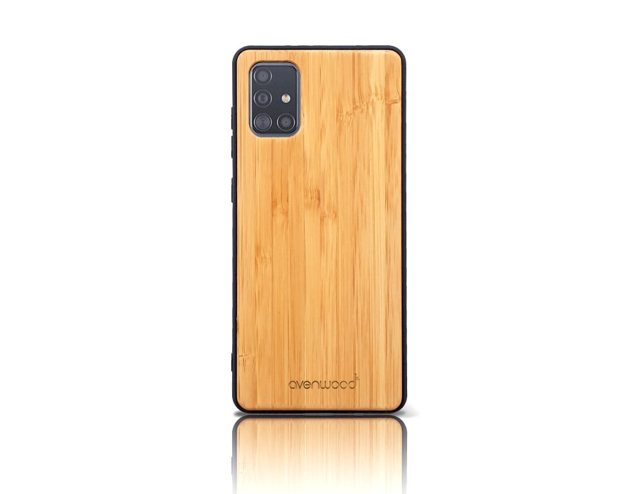 INDIVIDUELL Samsung Galaxy A52 Holz-Kunststoff Hülle