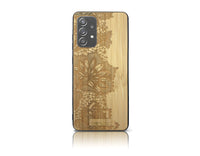 Thumbnail for FLEURS Coque bois-plastique Samsung Galaxy A72