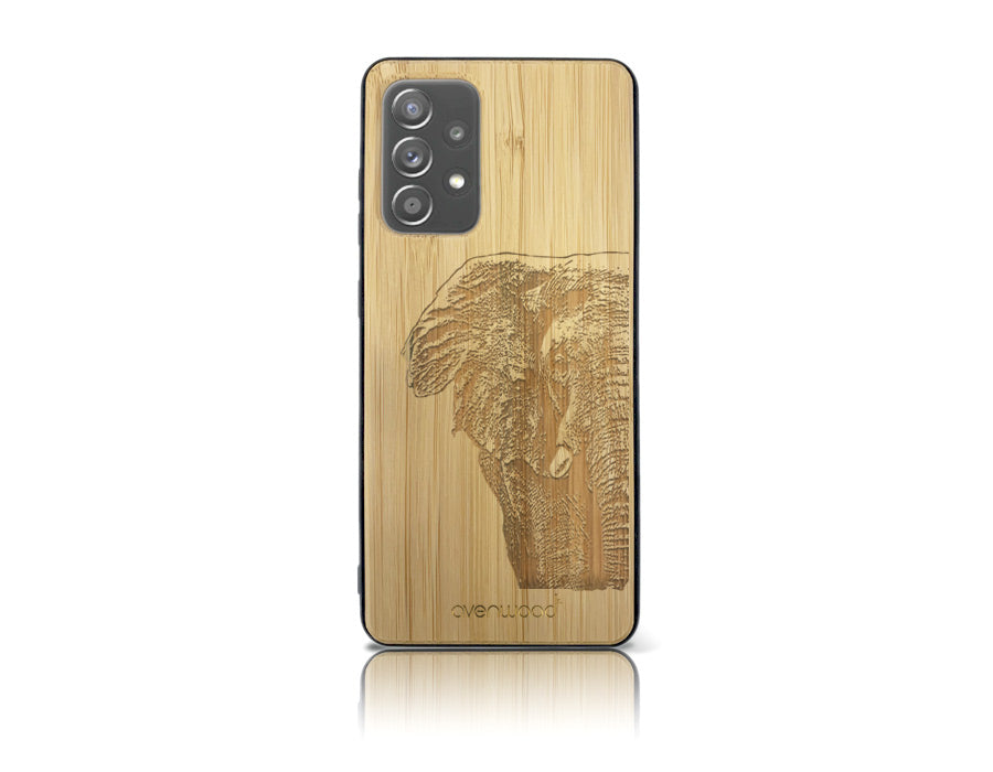 ELEPHANT Samsung Galaxy A72 Holz-Kunststoff Hülle