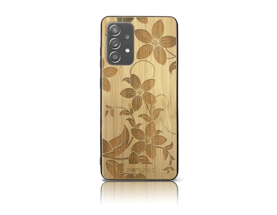 SUMMERFLOWER Samsung Galaxy A72 Holz-Kunststoff Hülle